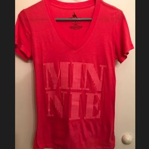 Disney Parks Minnie Hot Pink Small T-shirt
